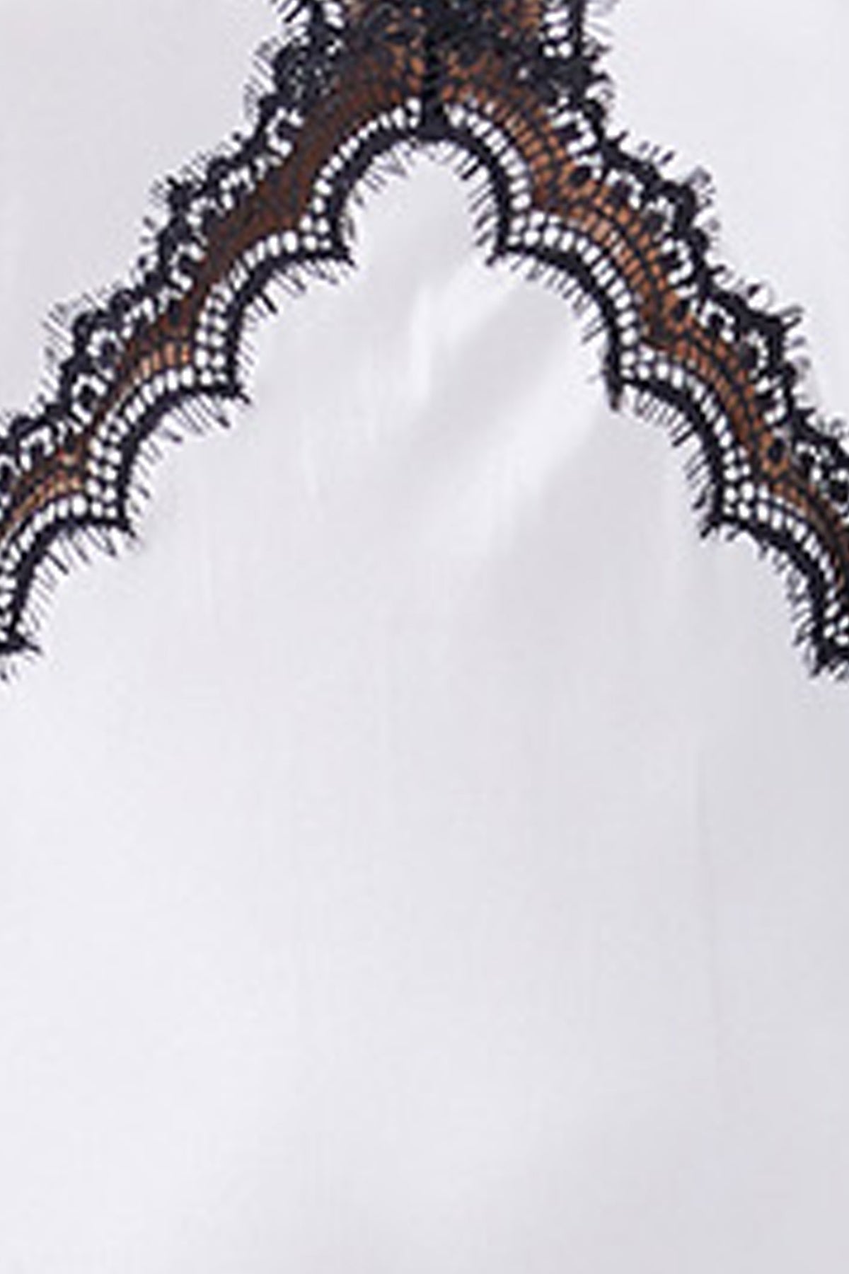 The Sadie Top By GINIA In White-Black