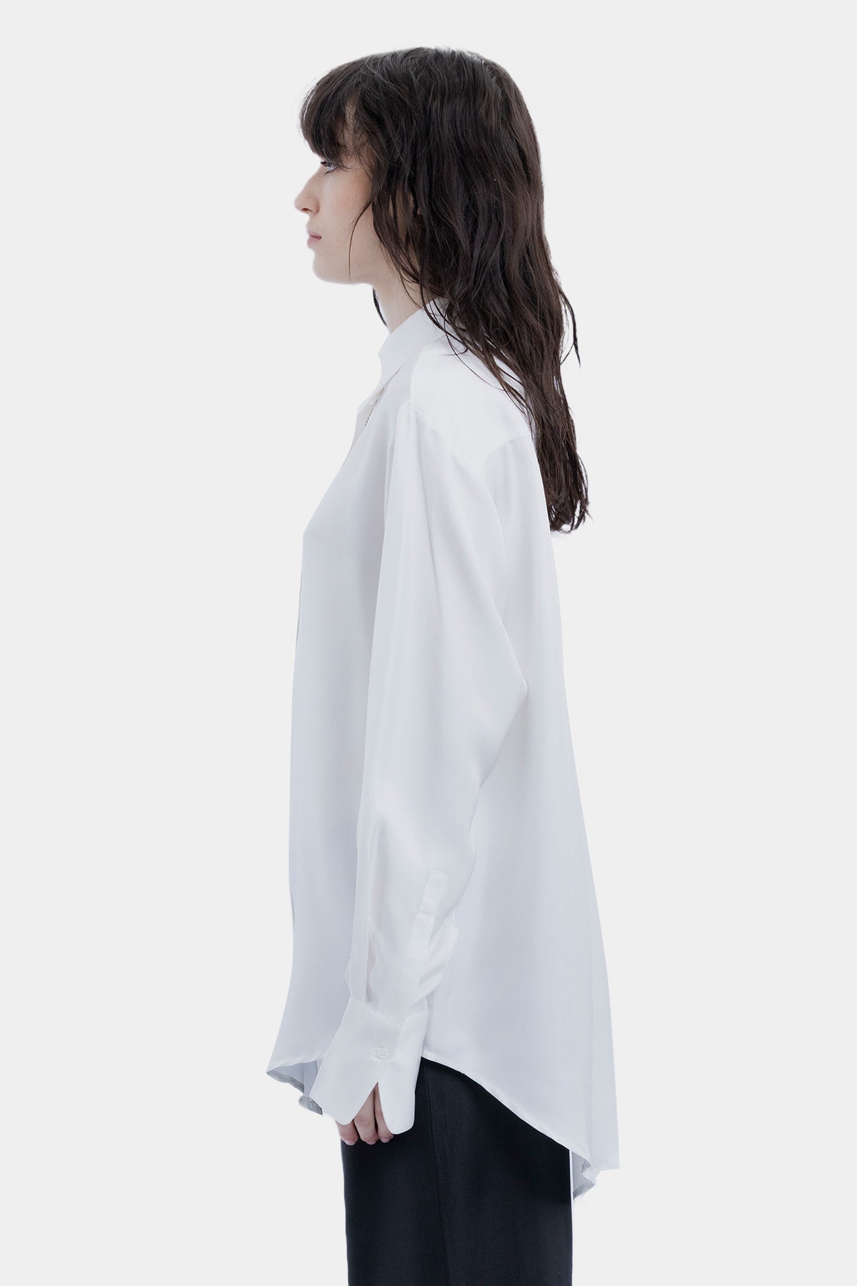 The Ladder Shirt By GINIA In White