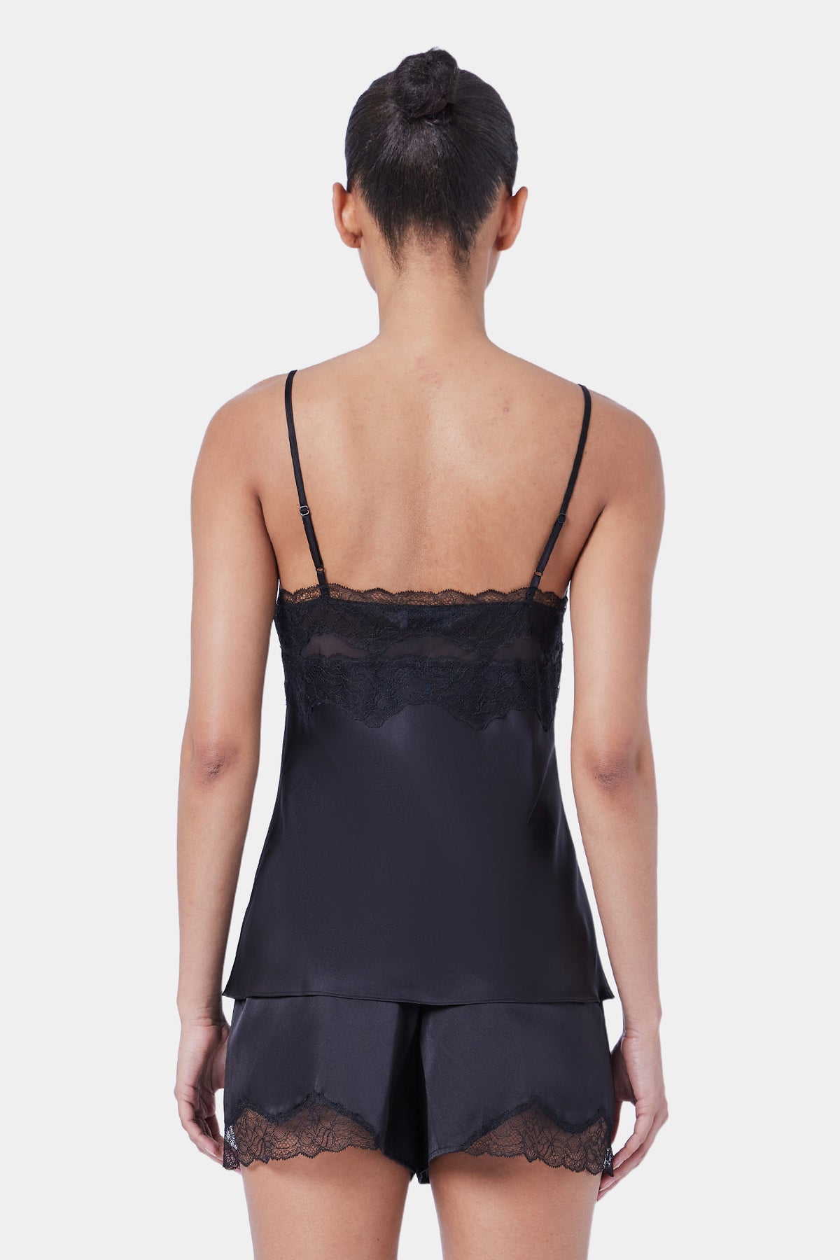 The Skylar Lace Cami By GINIA In Black