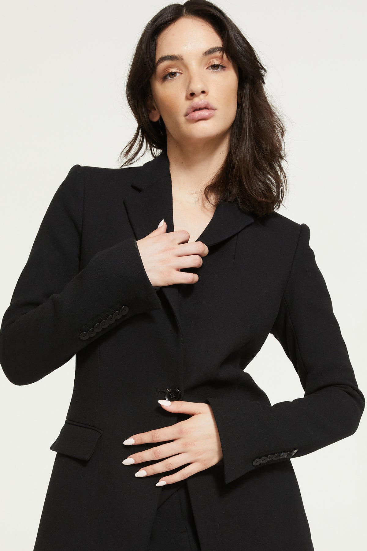 The Chief Blazer By GINIA In Black
