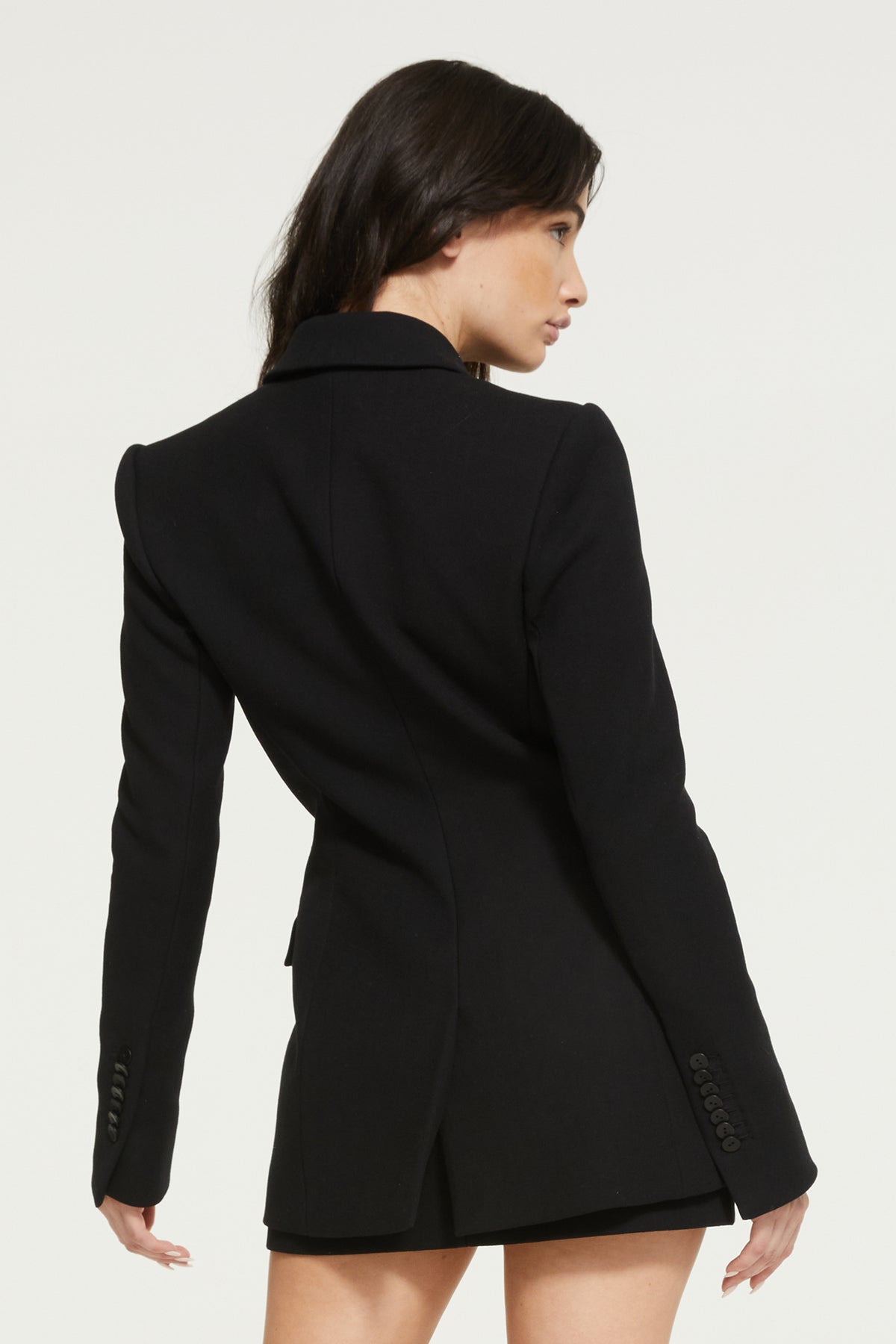 The Chief Blazer By GINIA In Black