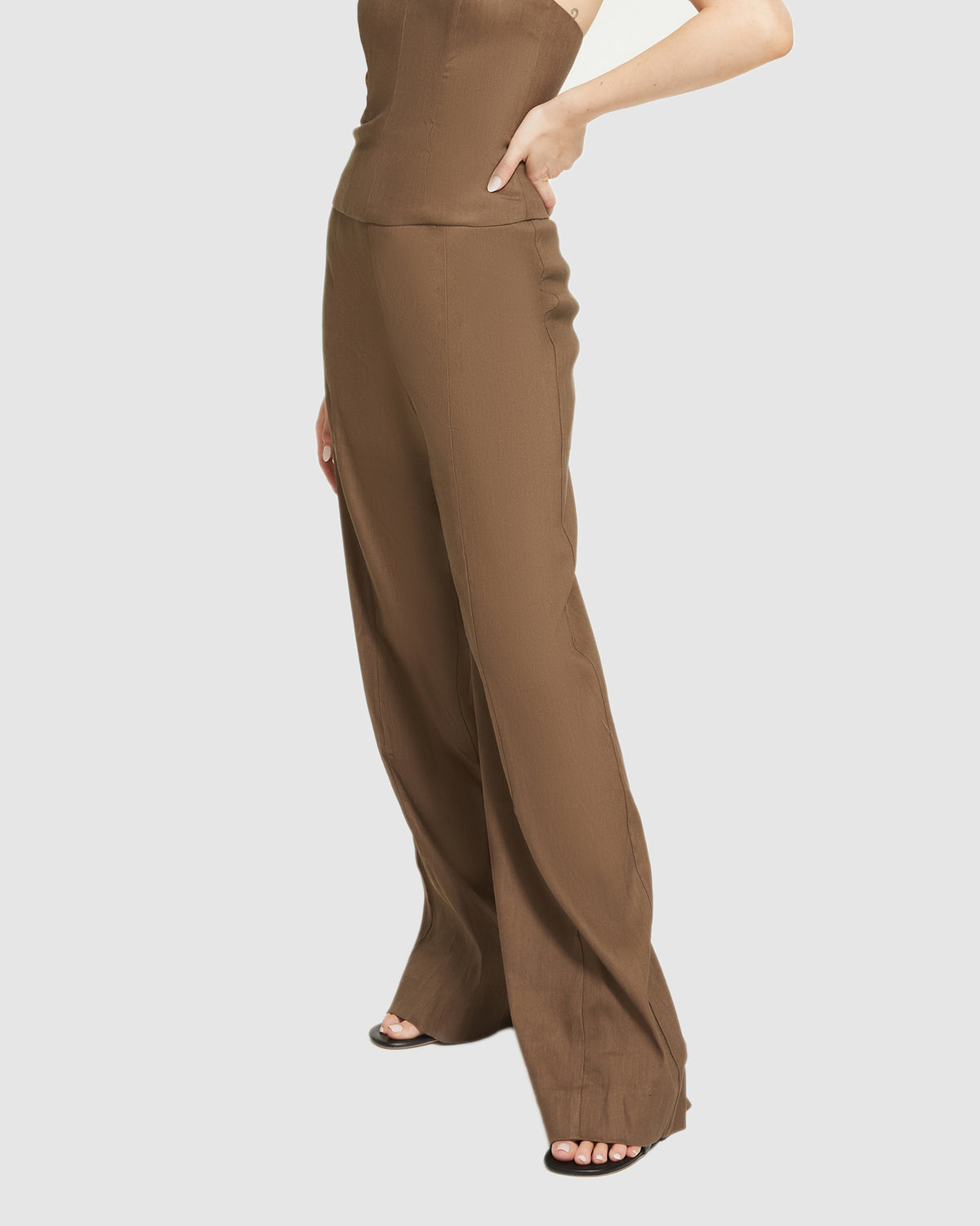 The Mamacita Pant By GINIA In Cocoa