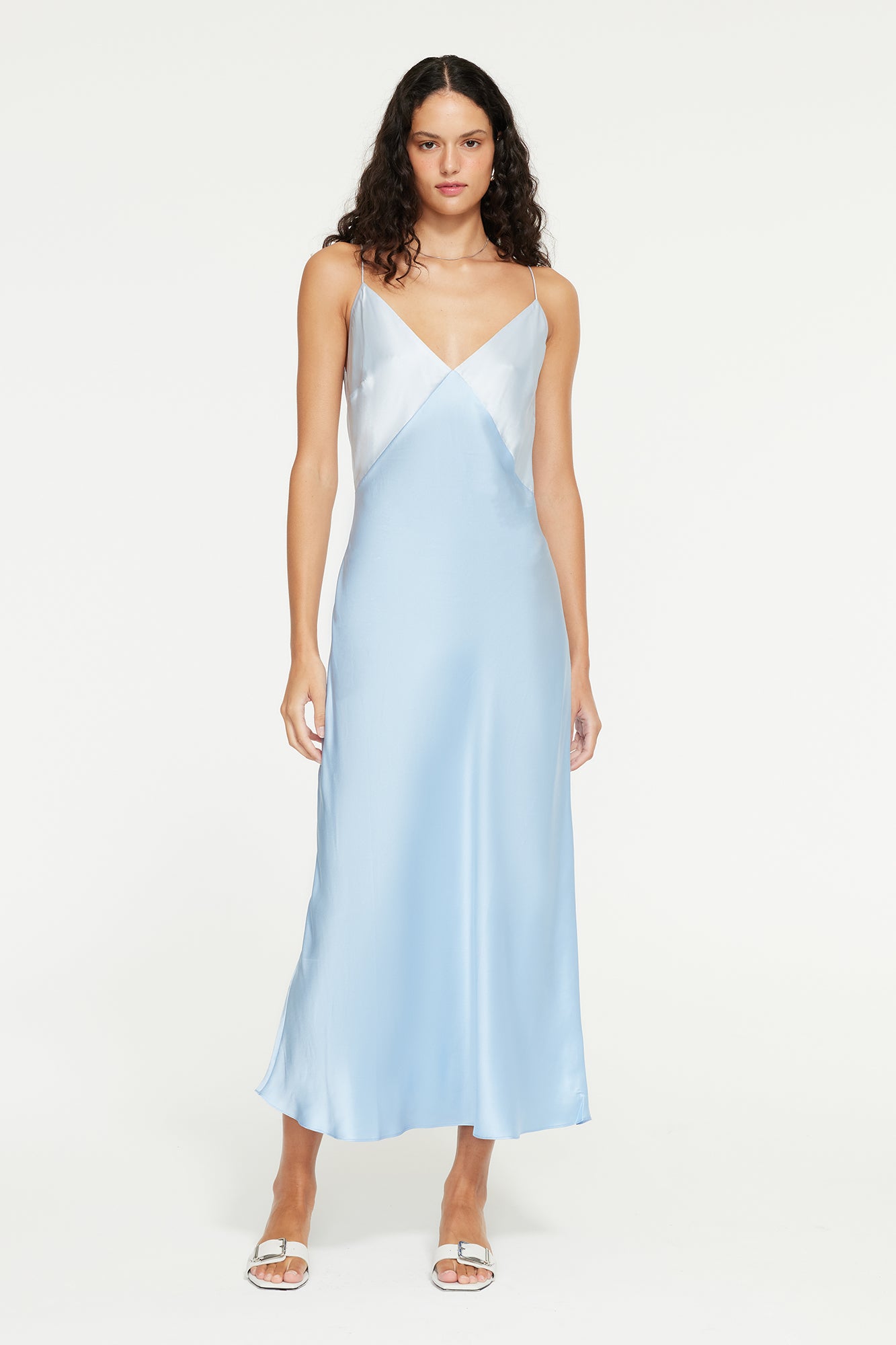 The Eclipse Maxi Dress By GINIA In Blue