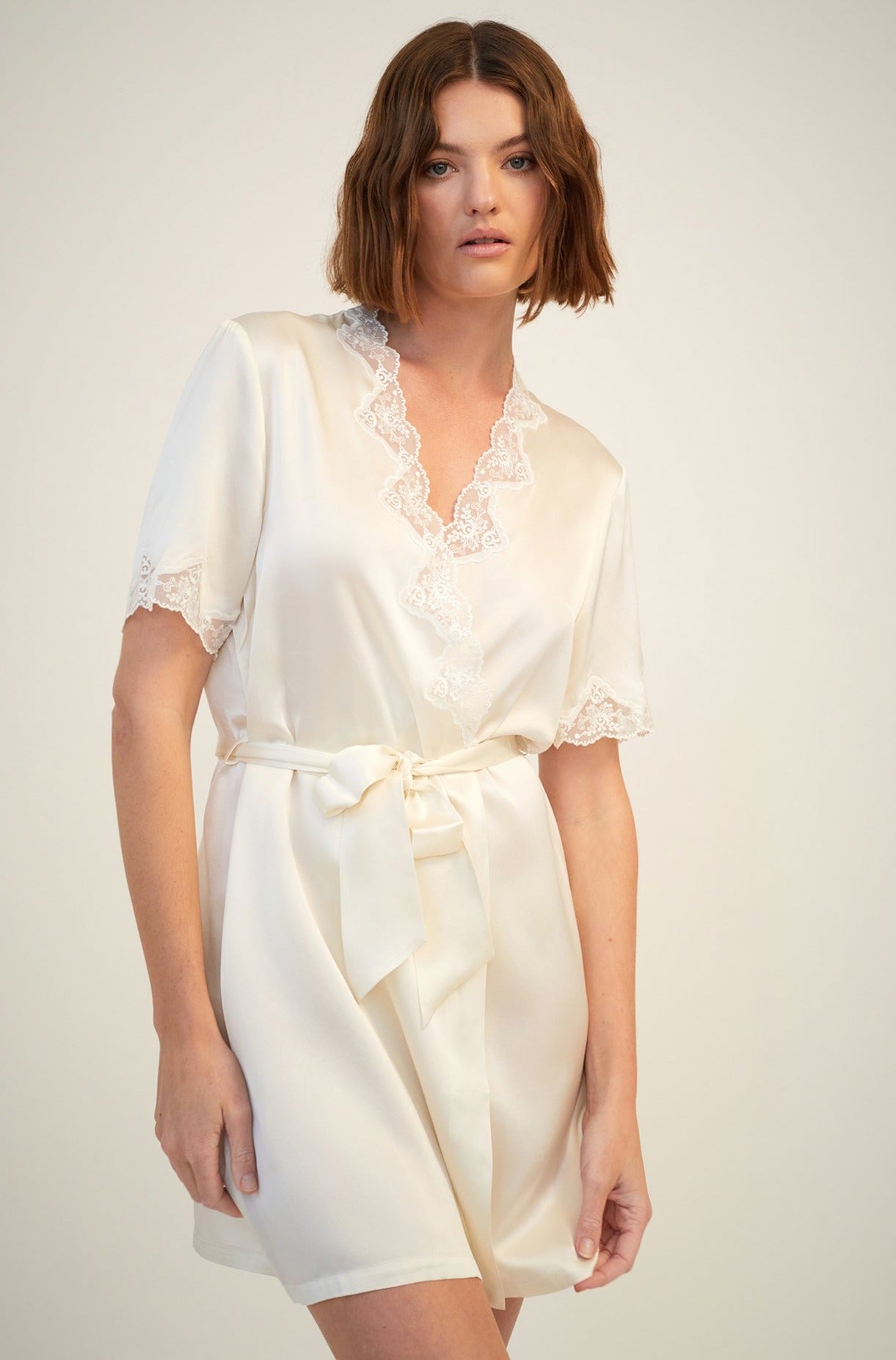 Silk Satin Kimono Robe For Women Perfect For Weddings, Satin Sleepwear, And  Lingerie From Nbkingstar, $14.68 | DHgate.Com