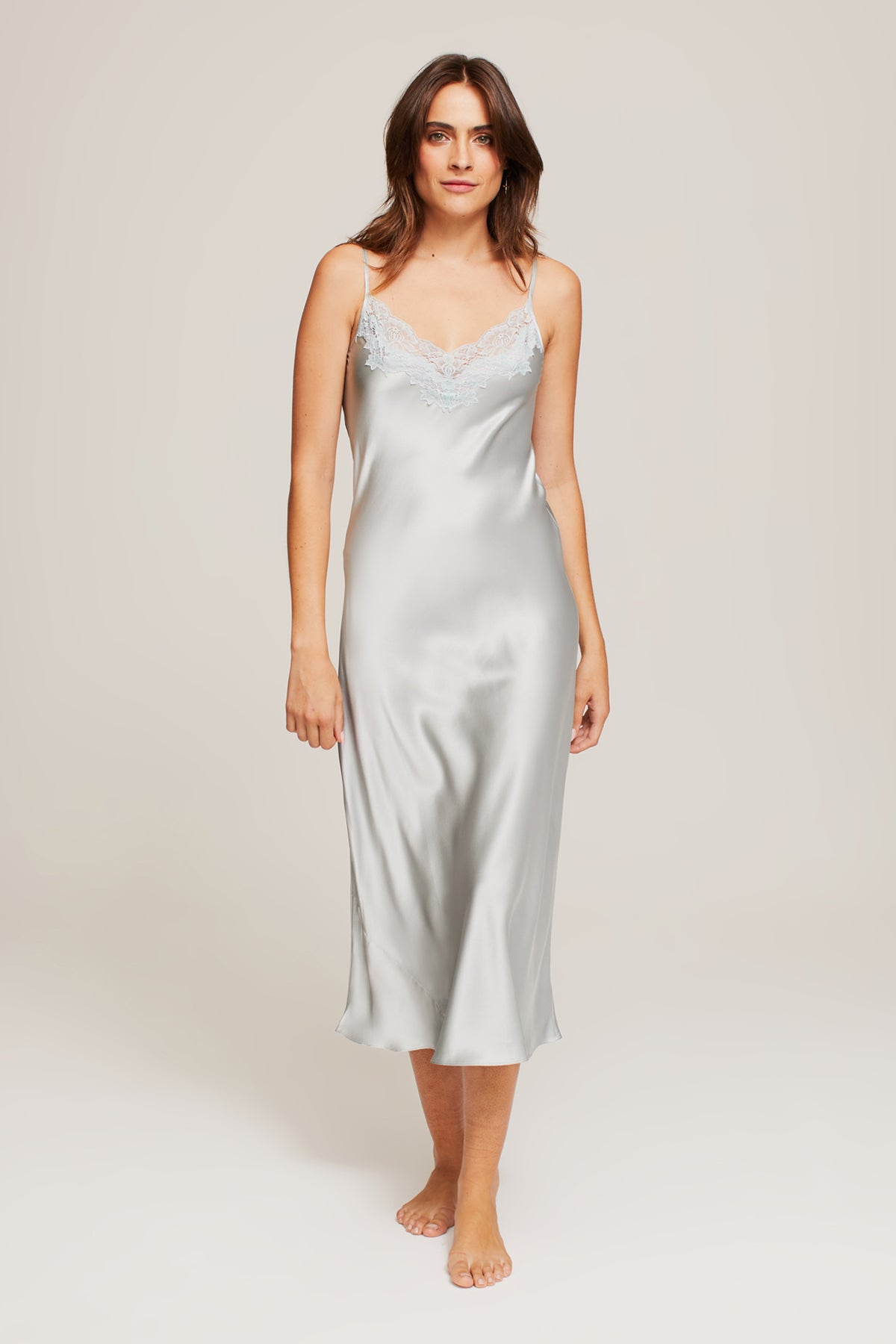 Silk Lace Slip